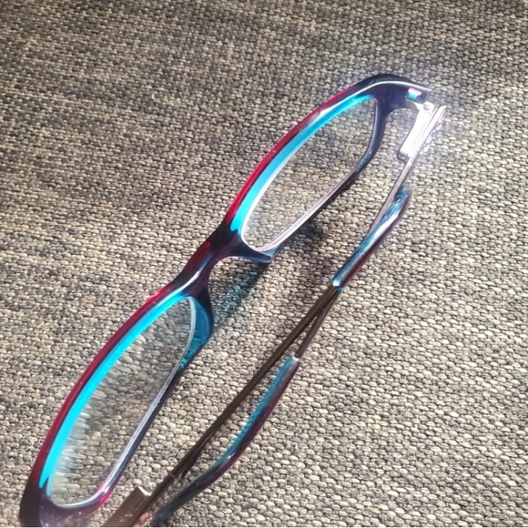 Bebe purple crystal frames with rhinestone accents, comes with case, BB5044 - Picture 8 of 9